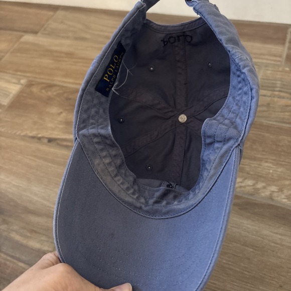 Polo Ralph Lauren Chino Baseball Cap - Relay Carson Blue - Picture 5 of 7